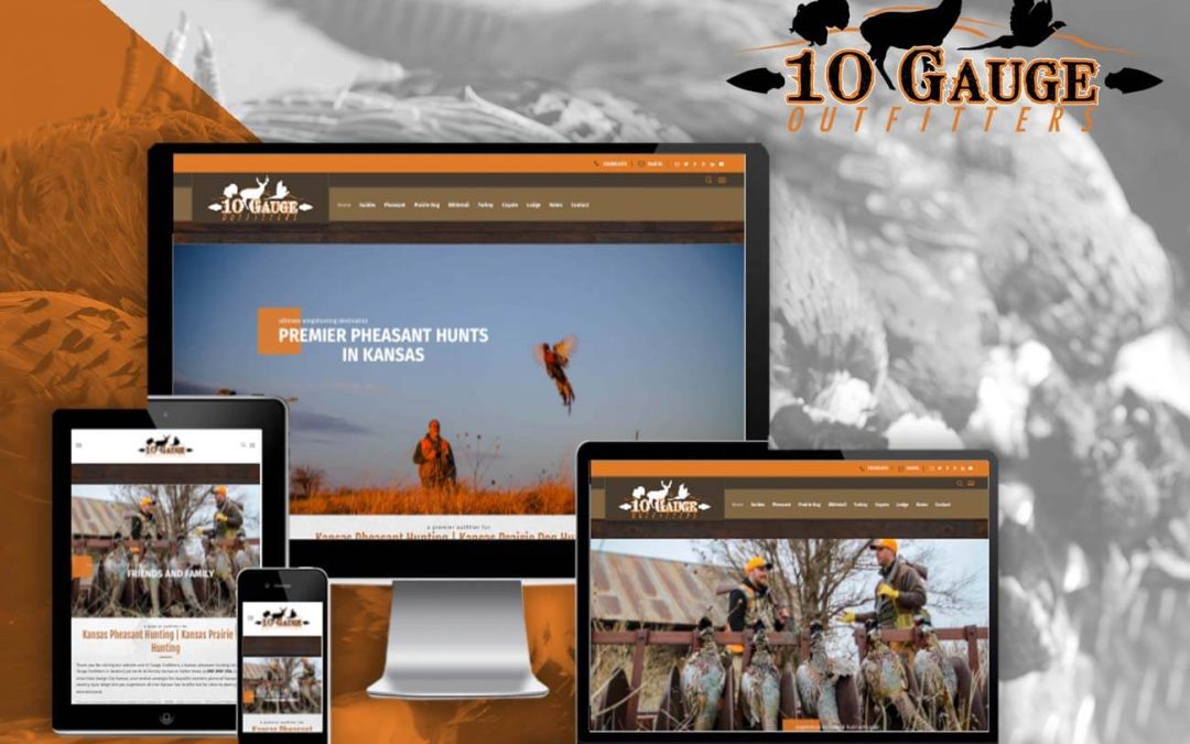 outdoor marketing custom outfitter website design
