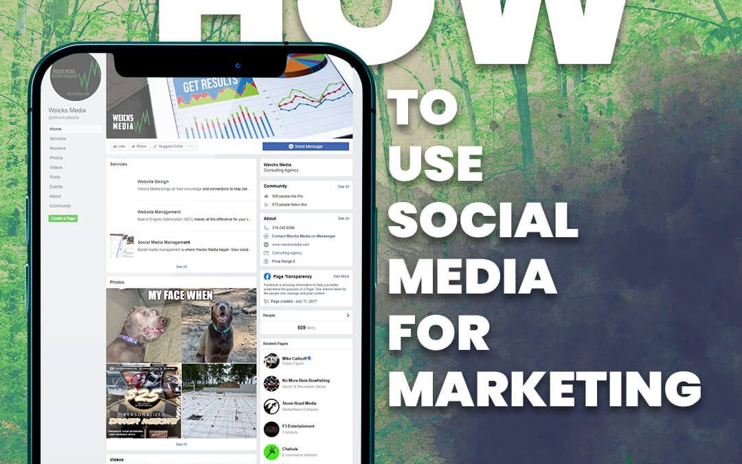 how to use social media for marketing